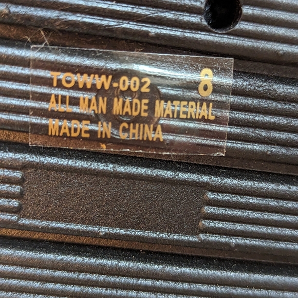 NWOT CL Laundry Surf's Up Foot Bed Double Strap Espadrille Sandal Women Size 8 - Picture 10 of 10